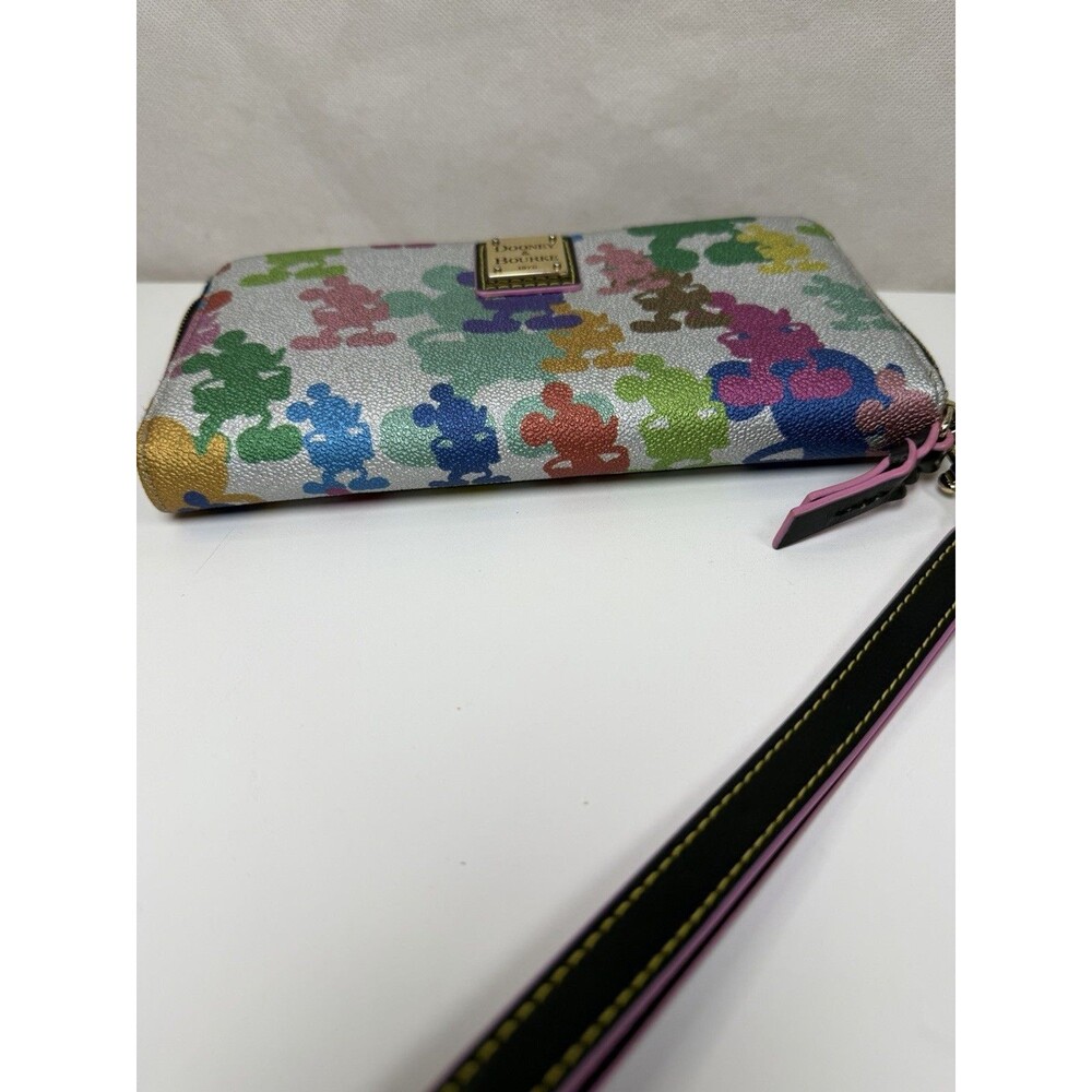 Disney Dooney & Bourke 10th Anniversary Wonder Mickey Mouse Wallet Clutch RARE - Picture 5 of 16